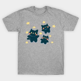 Funky Black Cats T-Shirt